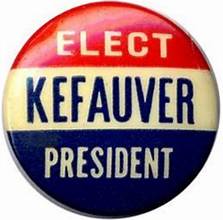 Estes Kefauver for President logo